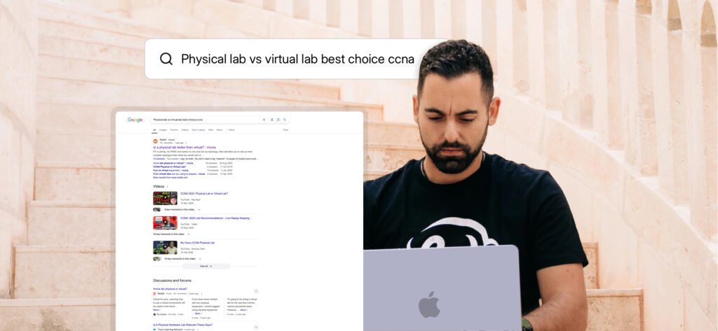 Physical Lab vs Virtual Lab (EVE-NG & GNS3) - Best Choice for CCNA Beginners?